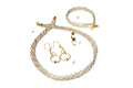 917 Two-Tone White & Yellow Gold Celestial Braid High-Jewellery Suite