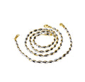 917 Two-Tone Yellow & White Gold Celestial Seed Jewellery Suite