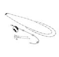 917 White Gold Floral Frost Blossom Jewellery Suite