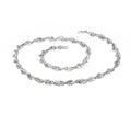 917 White Gold Necklace ECW-008