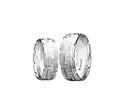 917 White Gold Wedding Rings Set C2-11