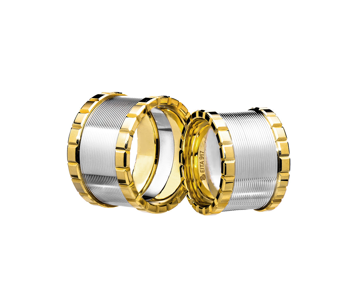 917 Y/W Gold Ring R-01