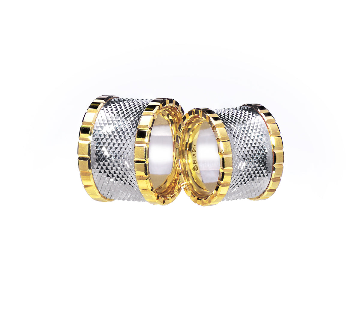 917 Y/W Gold Ring Z-12
