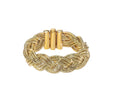 917 Yellow Gold Multi-Strand Aurelian Knot Braid Bracelet