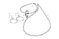 917 White Gold Caviar Bead & Minimalist Suite