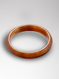 Natural Type A Cognac Amber Jadeite Blessing Bangle