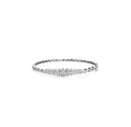 Tapered Floral Diamond Bangle D3-021