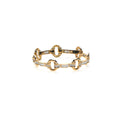 Yellow Gold Diamond Bit-Link Bracelet D3-022