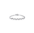 Tapered Round Brilliant Diamond Tennis Bracelet D3-018